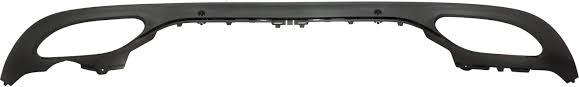 2058858838 BUMPER LOWER VALANCE- MATTE BLACK- Plan Image