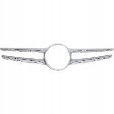 2058880260 GRILLE MOULDING CENTER- MATTE SILVER- W/O SURROUND VIEW- W/O ADAPTIVE CRUISE- W/O LUXURY/ AMG PKGS OEM auto part