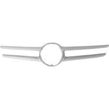 2058880860 GRILLE MOULDING CENTER- MATTE SILVER- W/ SURROUND VIEW- W/O ADAPTIVE CRUISE- W/O LUXURY/ SPORT PKGS OEM auto part