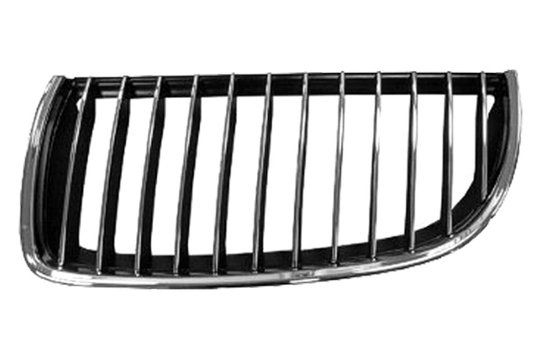 51137120009 GRILLE LH (DRIVER SIDE)- CHROME WITH CHROME/BLACK TRIM OEM auto part