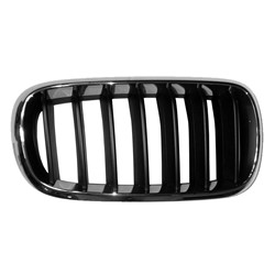 51137294486 GRILLE, RH (PASSENGER SIDE)- CHROME/BLACK- Plan Image