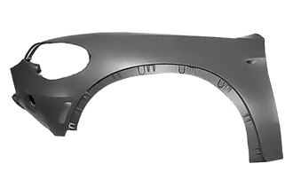 51657178397 FENDER, LH (DRIVER SIDE)- PLASTIC- W/O HEADLAMP WASHER HOLES OEM auto part