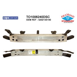 5202135140 BUMPER REBAR- ALUMINUM- 17-INCH WHEELS- Plan Image