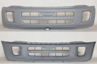 5211942301 BUMPER COVER-TEXTURED- PRIMED BLACK- W/ Plan Image