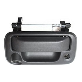 8L3Z9943400AC DOOR HANDLE- TEXTURED BLACK -W/ Plan Image