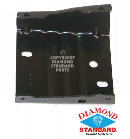 F2UZ17B883A BUMPER ISOLATOR BRACKET RH (PASSENGER SIDE)-STEEL- DIAMOND STANDARD & NSF CERTIFIED OEM auto part