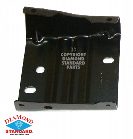 F7UZ17B884AA BUMPER ISOLATOR BRACKET LH (DRIVER SIDE)-STEEL- DIAMOND STANDARD & NSF CERTIFIED OEM auto part