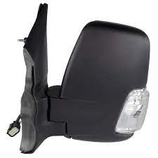 LK4Z17683CA MIRROR ASSEMBLY, LH (DRIVER SIDE)- TEXTURED BLACK- DUAL GLASS- POWER UPPER- MANUAL LOWER CONVEX- HEATED UPPER- SIGNAL- W/O BLINDSPOT- MANUAL FOLDING- W/ 12 HOLE PLUG- SHORT ARM- MEDIUM / HIGH ROOF MODELS OEM auto part
