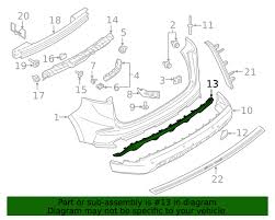 MT4Z17K835LB BUMPER LOWER VALANCE- SILVER- W/O Plan Image