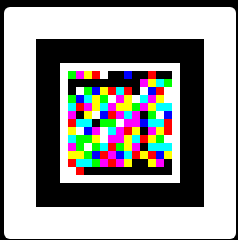 WN-Code high-capacity colour 2D code sample