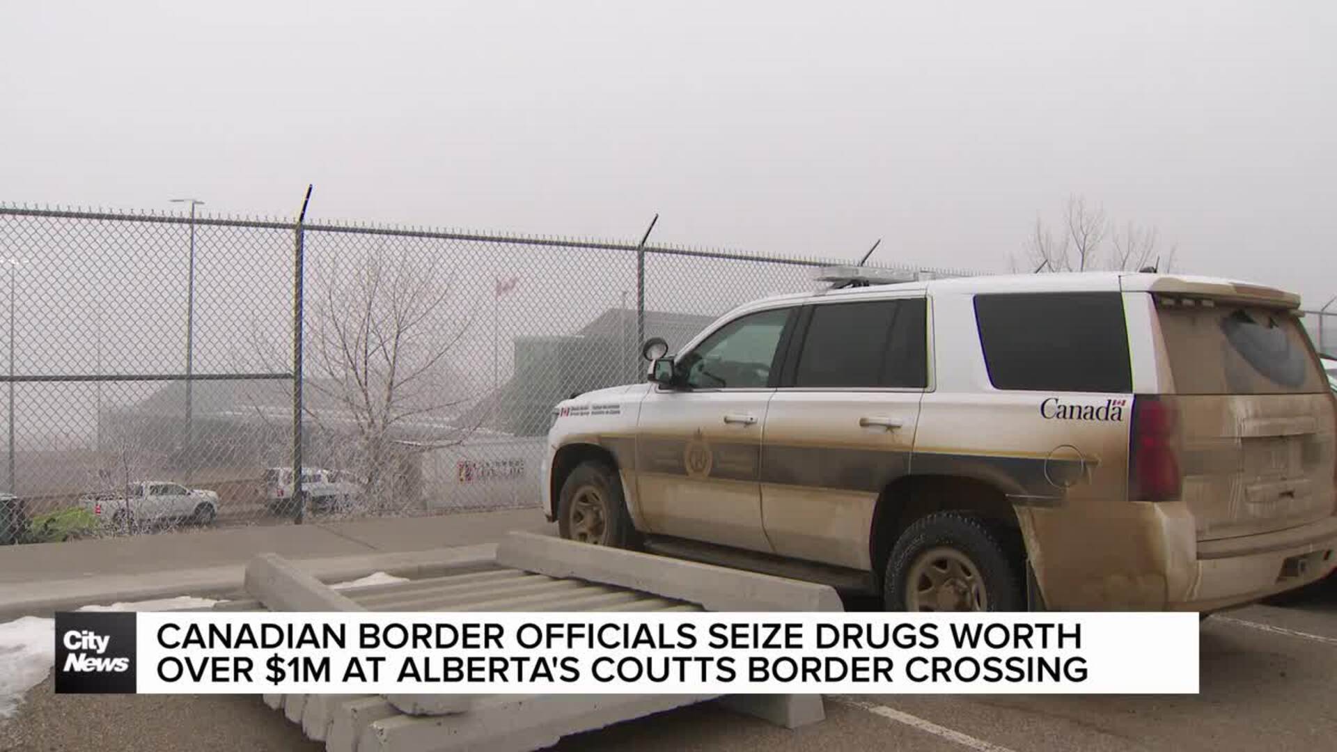 87 Kilograms of Cocaine Seized at Coutts Border Crossing in Commercial Truck Disguised as Produce Shipment