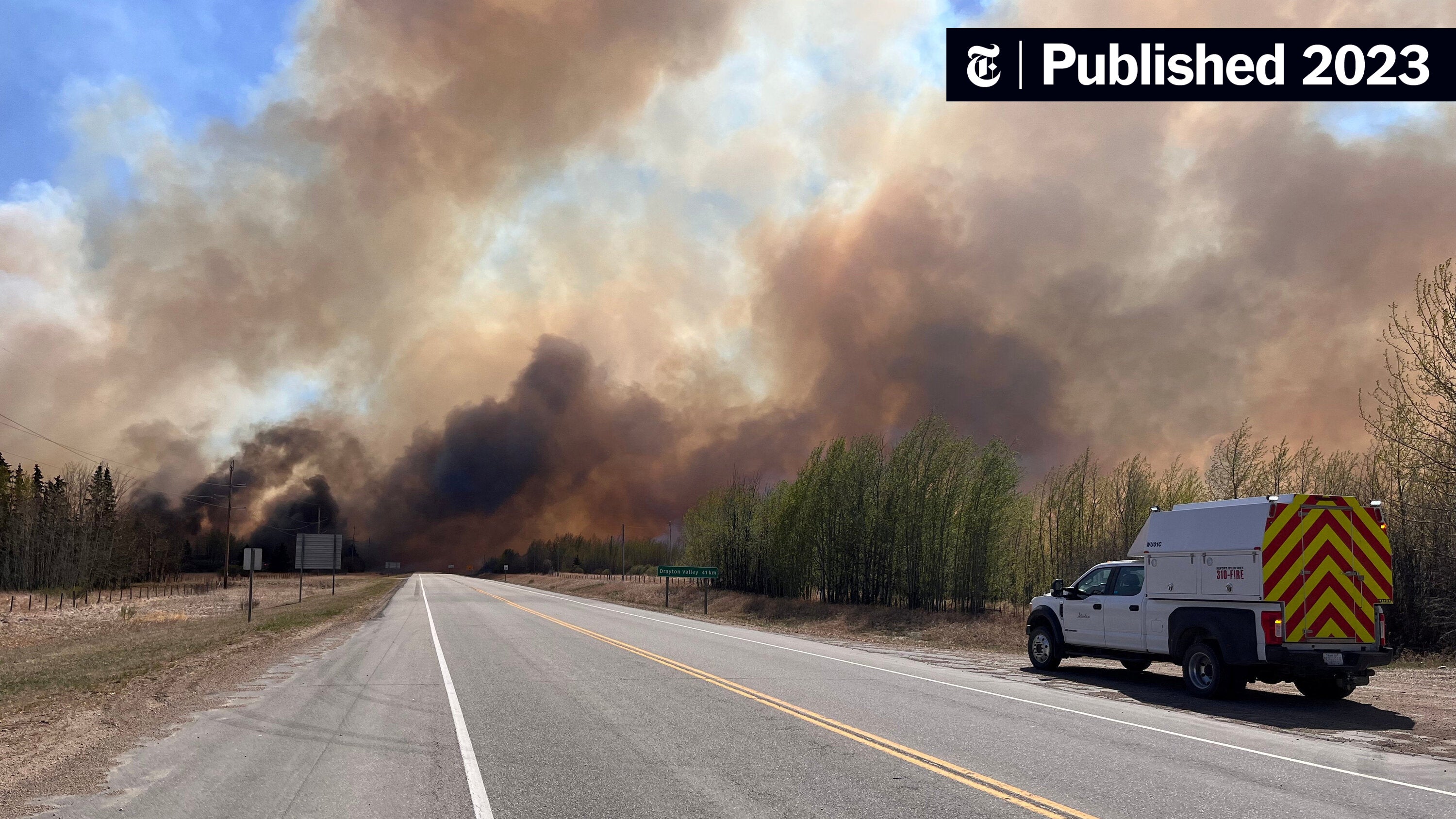 Early Wildfire Season Forces Evacuations Across Northern Alberta