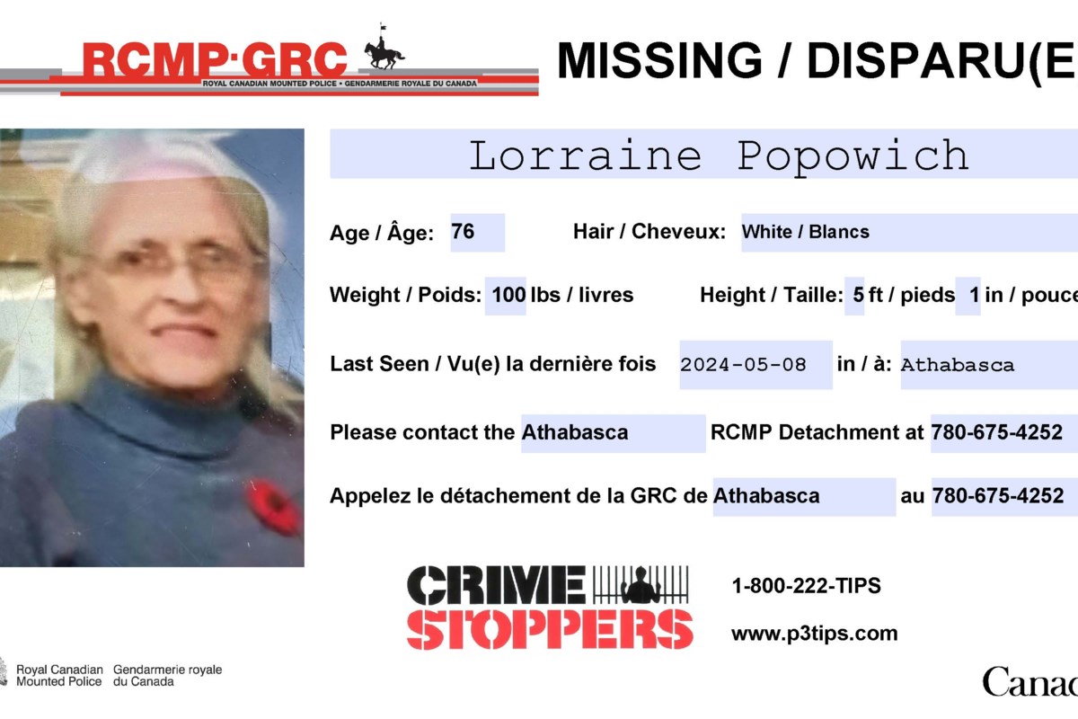 Cross-Border Search Underway for Missing 82-Year-Old Calgary Woman