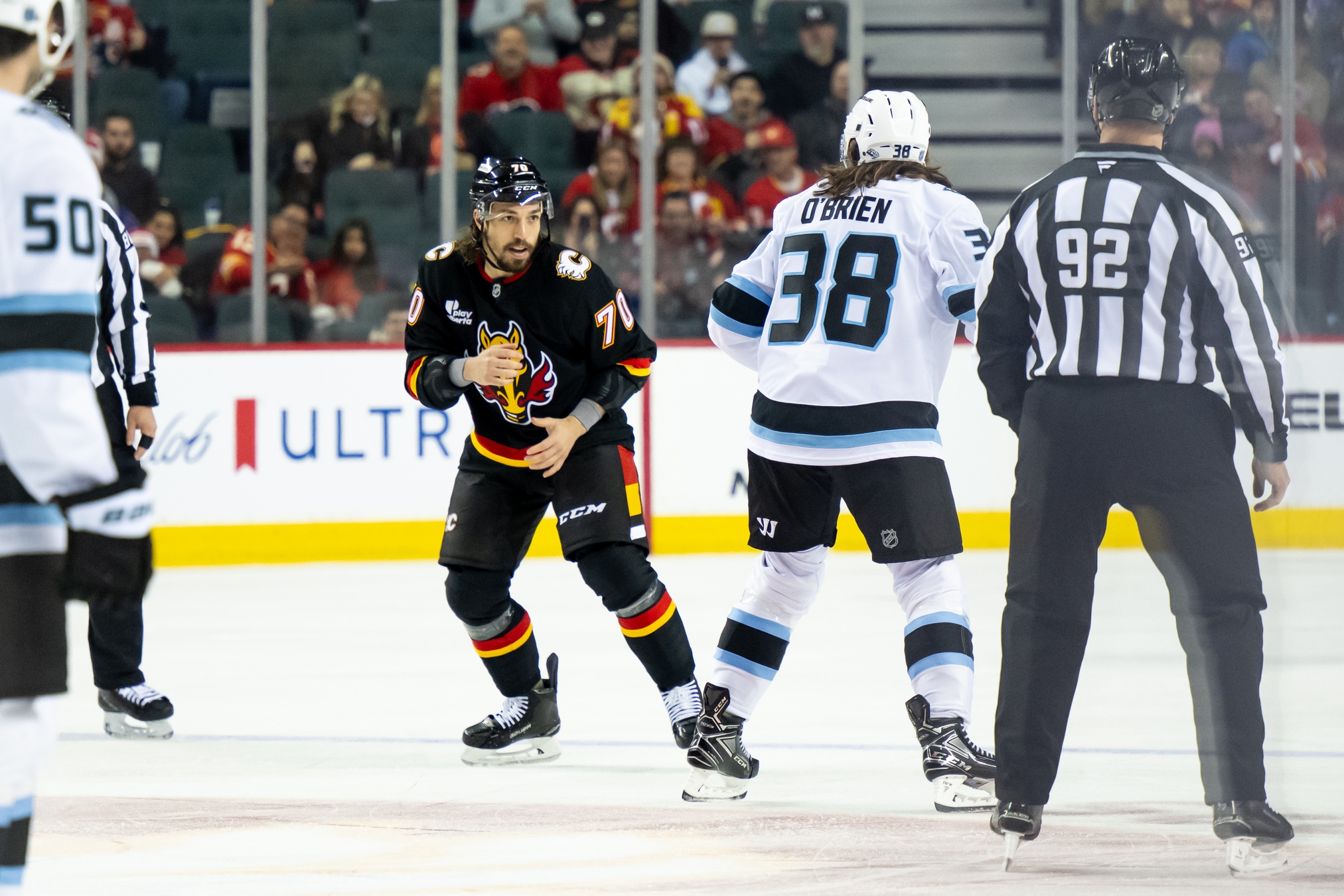 Flames Face Playoff-Bound Utah in Crucial Home Finale