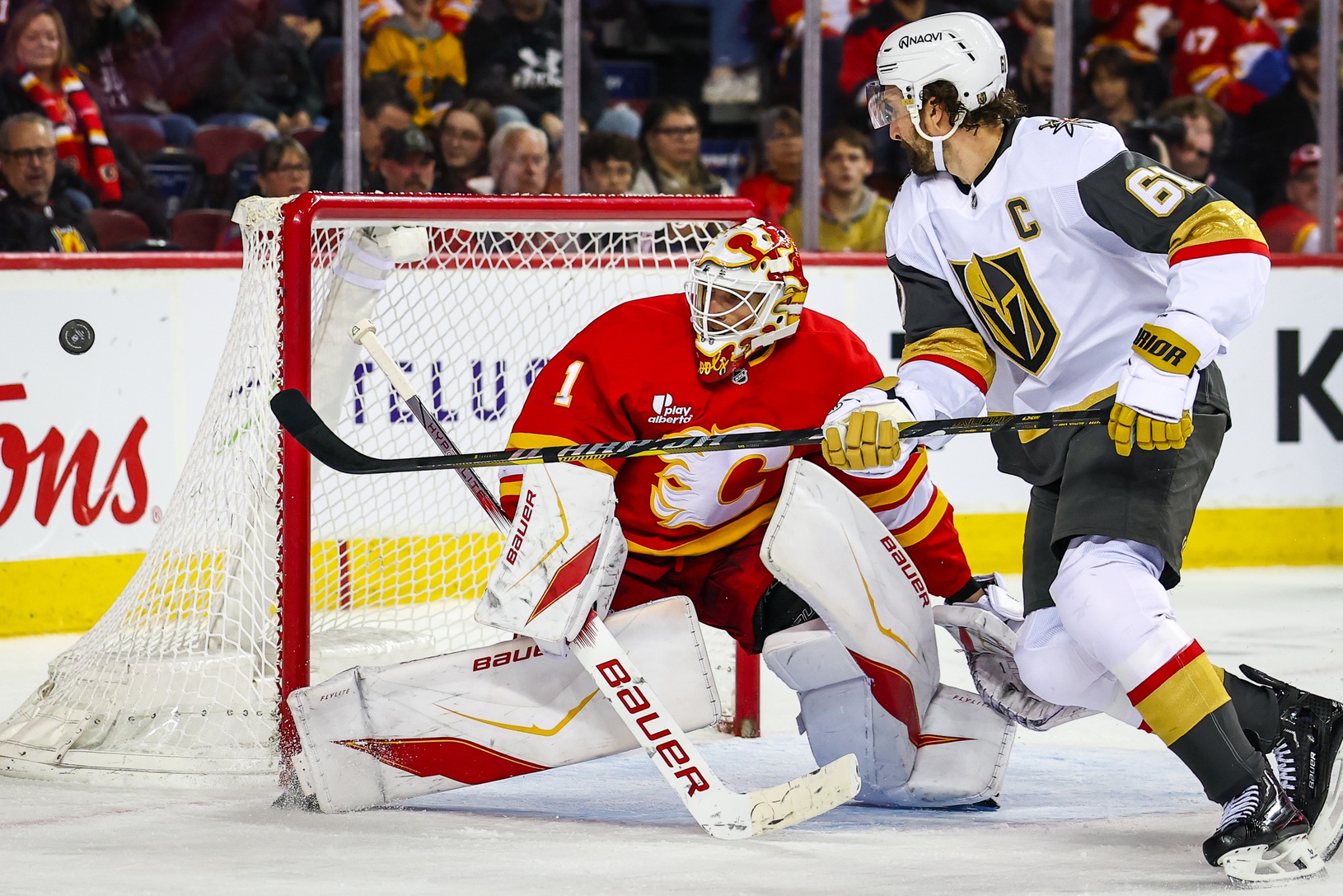Flames Look to Bounce Back Against Vegas on Six-Game Road Trip