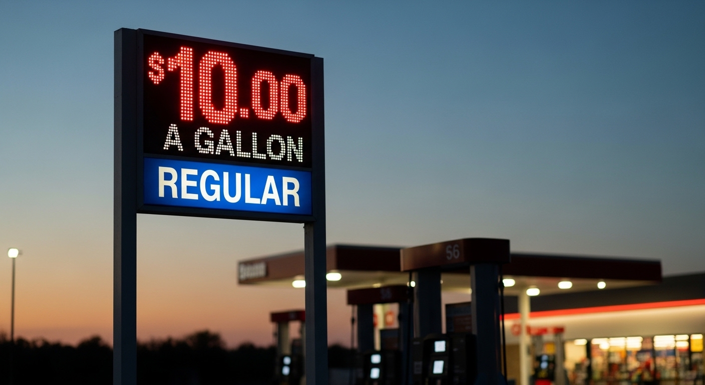 Global Fuel Crisis Looms as Middle East Tensions Drive Predictions of $10 Gasoline by Summer