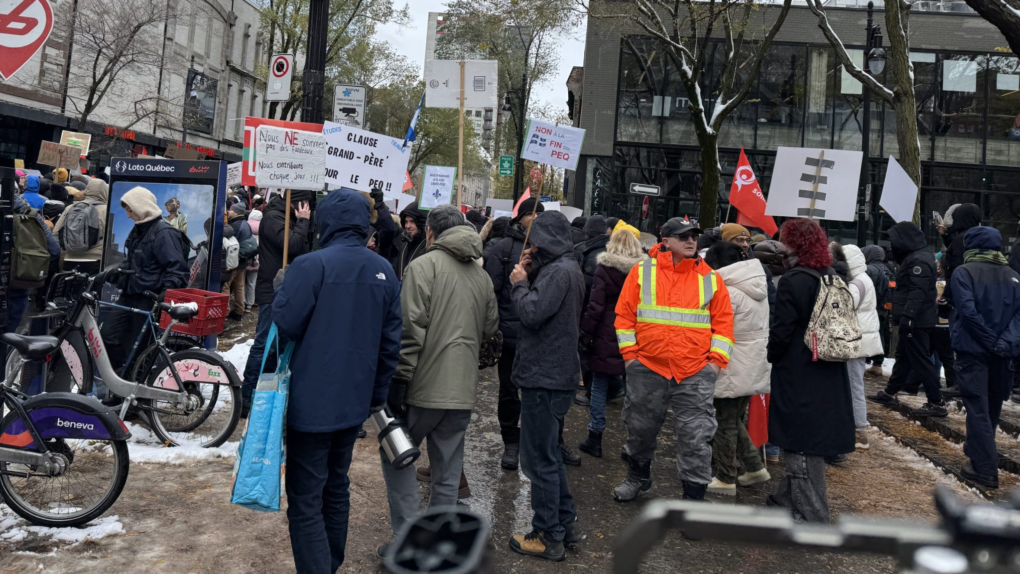Montreal Demonstrators Challenge Trump Immigration Policies, Question Canada's Role