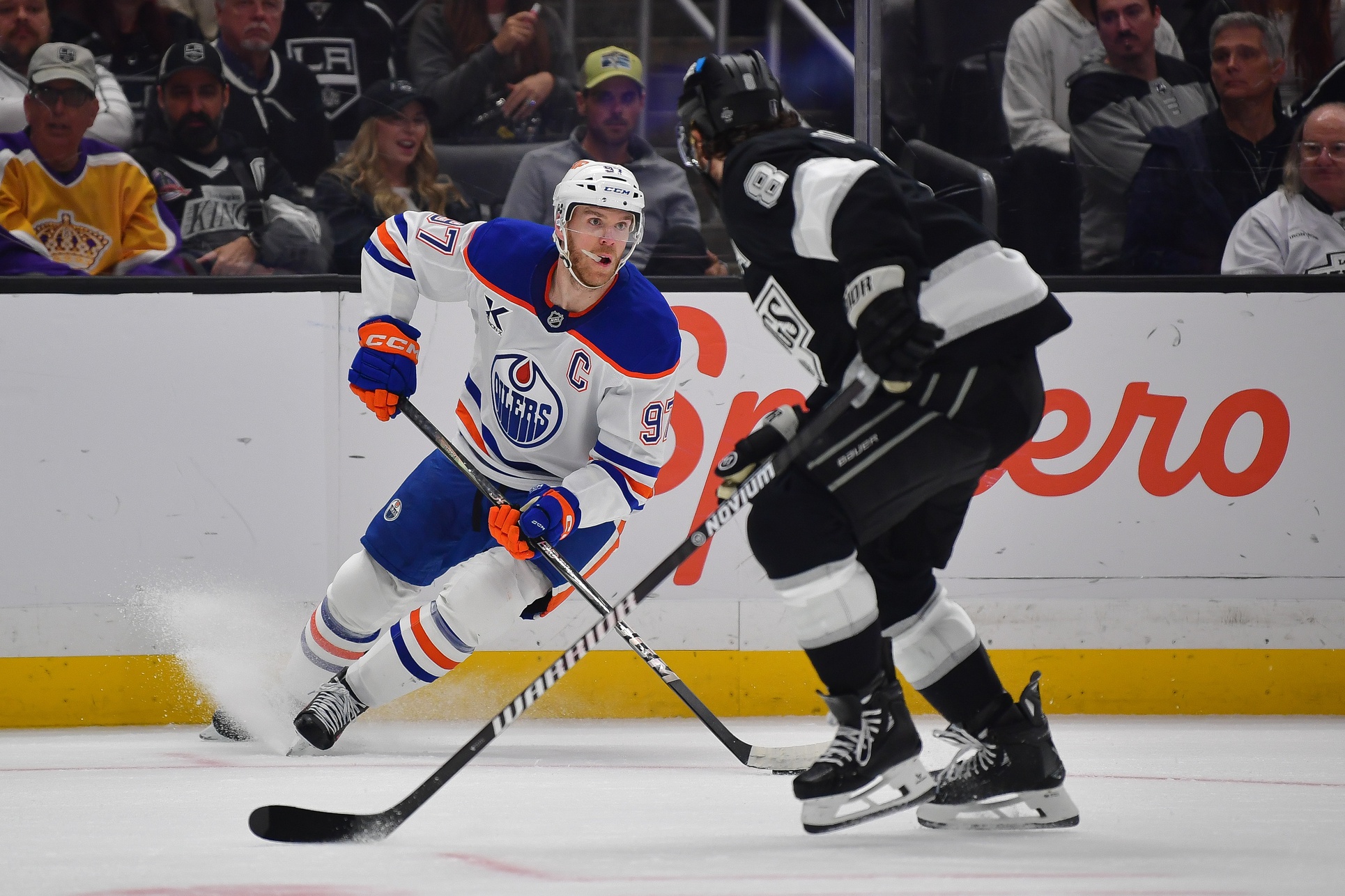 Oilers Face Kings in Playoff-Clinching Matinee as McDavid Heats Up