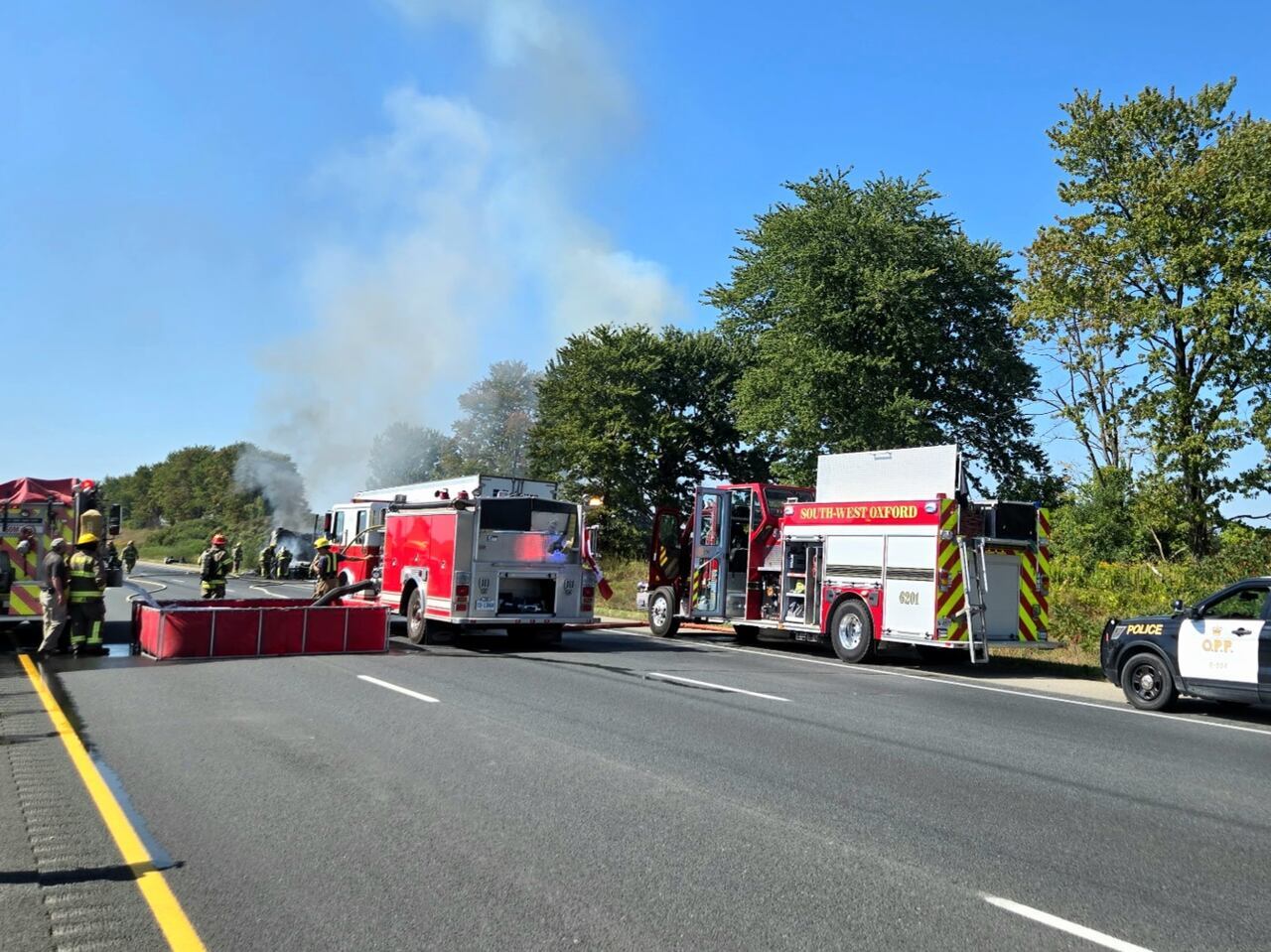 One Dead in Highway 401 Wrong-Way Crash; Driver Charged After Early Morning Collision