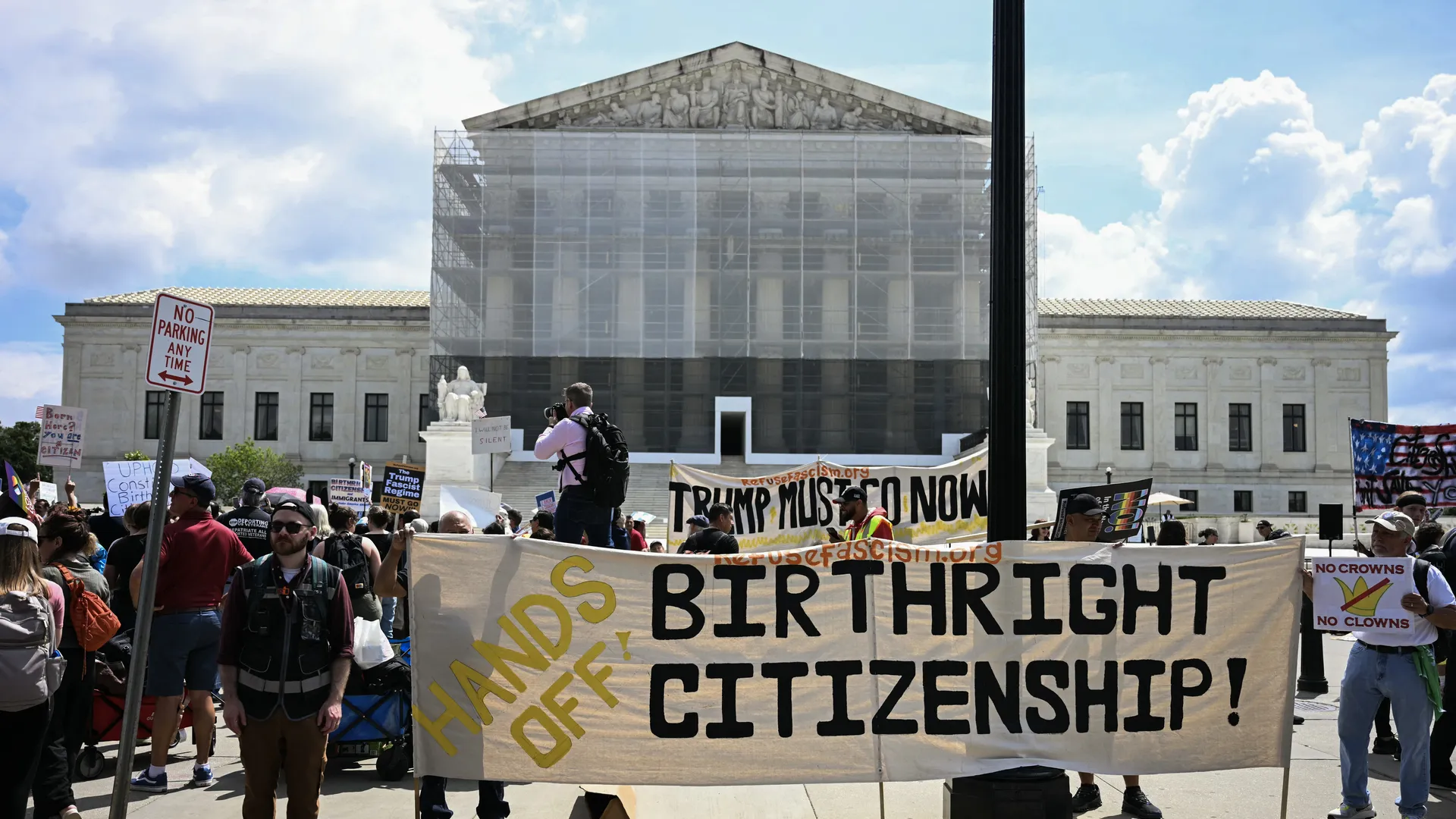 Trump Breaks Historical Precedent by Attending Supreme Court Arguments Over Birthright Citizenship