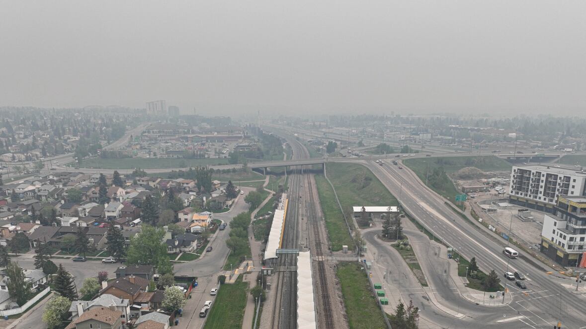 Wildfire Smoke Blankets Calgary as Air Quality Hits Hazardous Levels
