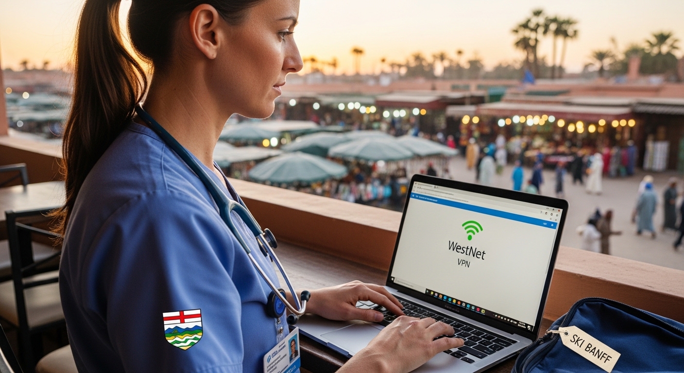 Remote Work VPN Alberta