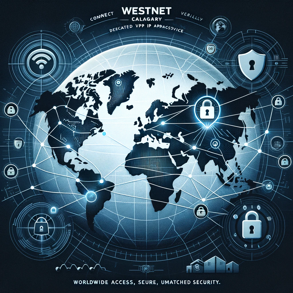 WestNet VPN worldwide network — dedicated IP, global access for streaming